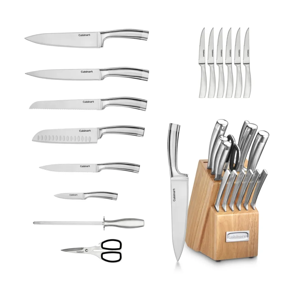 Cuisinart Classic Normandy Knife Block, Set of 19