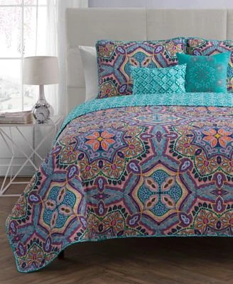 Vcny Home Yara Reversible Quilt Set Collection
