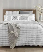 Charter Club Damask Designs Seersucker Duvet Cover Sets Created For Macys