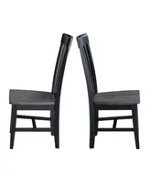 Cosmo Tall Mission Chair , Set of 2