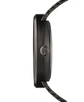 Mido Men's Swiss Automatic Commander Ii Cosc Black Pvd Stainless Steel Bracelet Watch 42mm