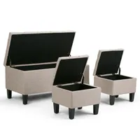 Poway 3-Piece Ottoman Ii Set