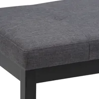 Lacey Contemporary Rectangle Tufted Ottoman Bench