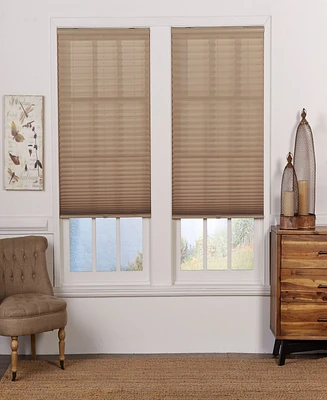 Cordless Light Filtering Pleated Shade