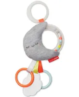 Skip Hop Silver Lining Cloud Rattle Moon Stroller Toy