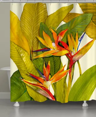 Tropical Bird Shower Curtain