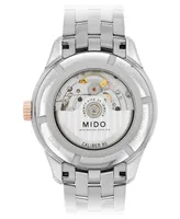 Mido Men's Swiss Belluna Ii Two-Tone Pvd Stainless Steel Bracelet Watch 40mm