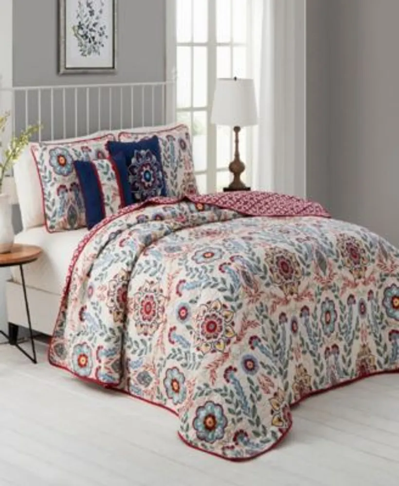 Linden Street Braden Velvet Reversible Quilt Set - JCPenney