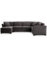Elliot Ii 138" Fabric 3-Piece Chaise Sleeper Sectional, Created for Macy's