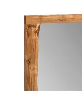 Alpine Natural Live Edge Wood 48" Mirror