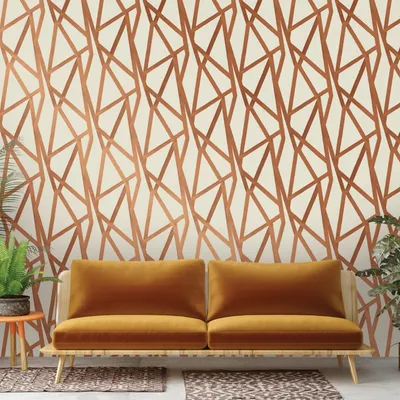 Genenieve Gorder For Tempaper Intersections Peel and Stick Wallpaper