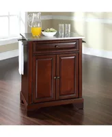 Lafayette Stainless Steel Top Portable Kitchen Island