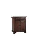 Lafayette Solid Granite Top Portable Kitchen Island