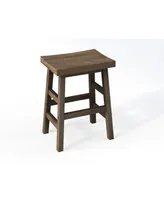 Pomona 26"H Reclaimed Wood Counter Stool