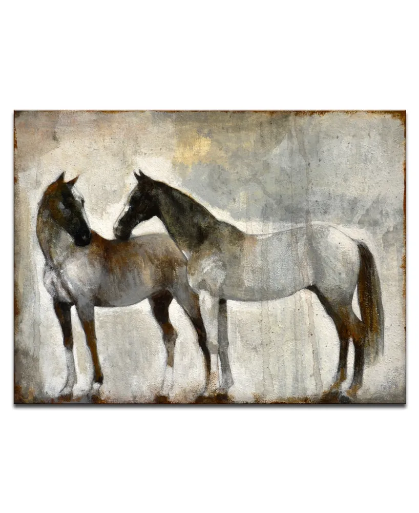 Ready2HangArt, 'Gentle' Equestrian Canvas Wall Art