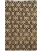 Closeout Oriental Weavers Maddox 56504 Brown Blue 10 X 13 Area Rug