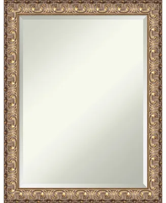 Amanti Art Beveled Wood 26.75x32.75 Wall Mirror