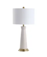 Jonathan Y Hartley 29" Ceramic Column Led Table Lamp