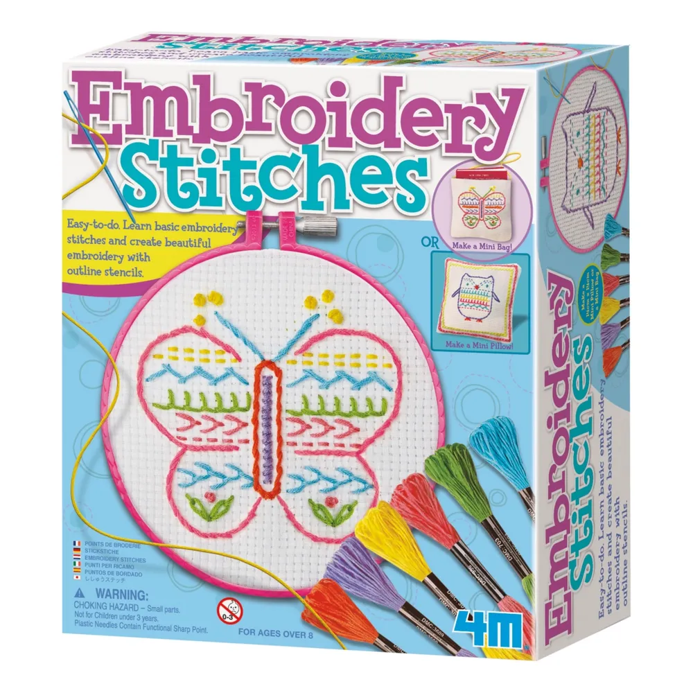 4M Embroidery Stitches Kit