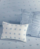 Urban Habitat Brooklyn Jacquard Cotton -Pc. Comforter Set