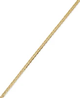 Men's Solid Mariner Link, 22" Chain Necklace (5-5/8mm) in 10k Gold