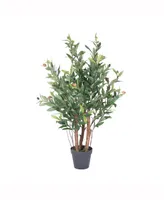 Vickerman 30" Artificial Olive Tree