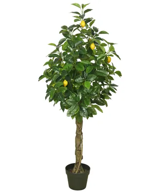 Vickerman 51" Artificial Real Touch Lemon Tree