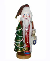 Kurt Adler 17 Inch Steinbach O Tannenbaum Musical Santa Nutcracker