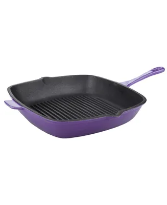 Berghoff Neo Purple 10" Cast Iron Grill Pan