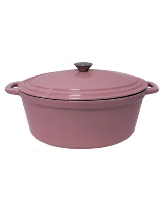 BergHOFF Neo Cast Iron 8qt. Oval Dutch Oven 13" with Lid