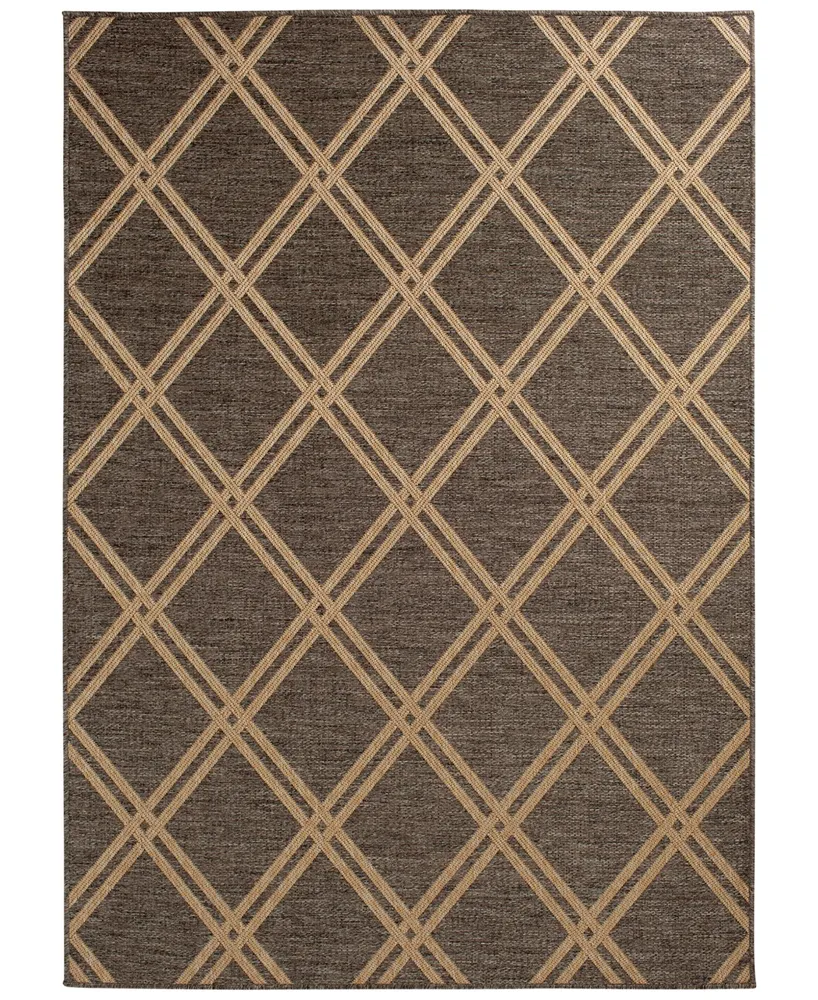 Closeout! Km Home Minot Indoor/Outdoor 7'10" x 9'10" Area Rug