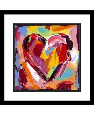 Amanti Art Colorful Expressions I Heart Framed Art Print