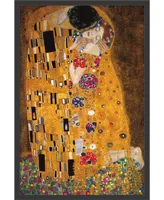 Amanti Art The Kiss , 1907 Framed Art Print