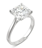Moissanite Cushion Solitaire Ring (3-1/3 ct. tw.) 14k White, Yellow or Rose Gold
