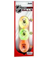 Franklin Sports Nhl Street Hockey Ball Combo 3-Pack