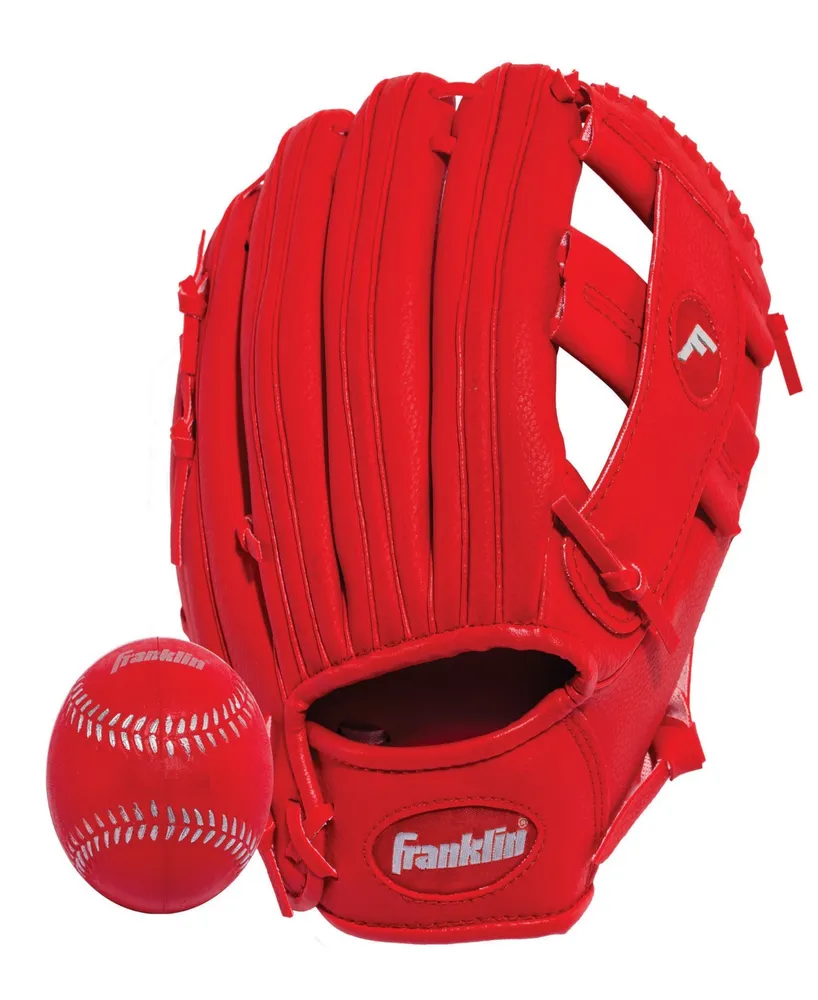 Franklin Sports 9.5" Rtp Performance Teeball Glove And Ball Combo - Left Handed Thrower