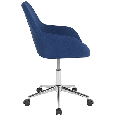 Cortana Home And Office Mid-Back Chair In Fabric