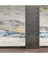 Livabliss Harput Hap-1072 Dark Blue 3'11" x 5'7" Area Rug