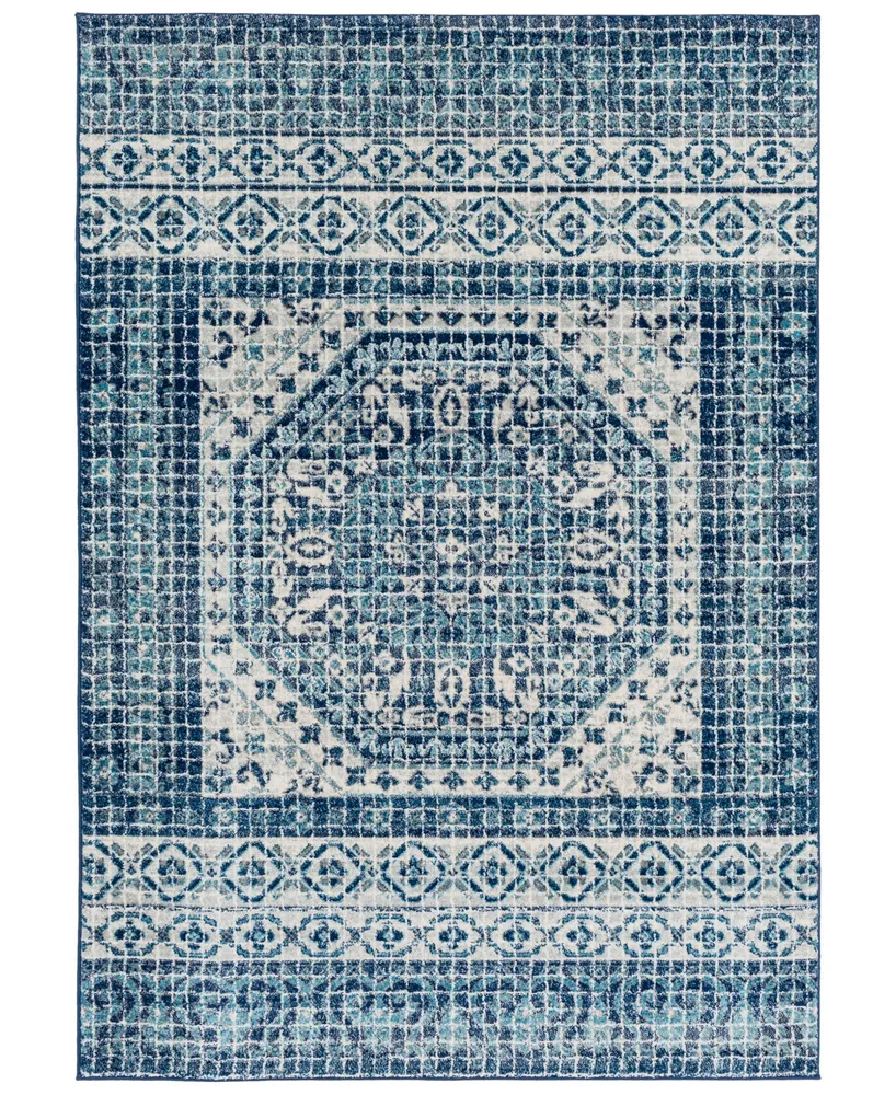 Surya Harput Hap-1081 Dark Blue 5'3" x 7'3" Area Rug