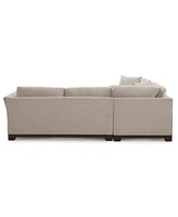 Elliot Ii 108" Fabric 2-Pc. Sleeper Sofa Sectional, Created for Macy's