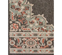 Livabliss Alfresco Alf-9671 Black 7'6" x 10'9" Area Rug, Indoor/Outdoor