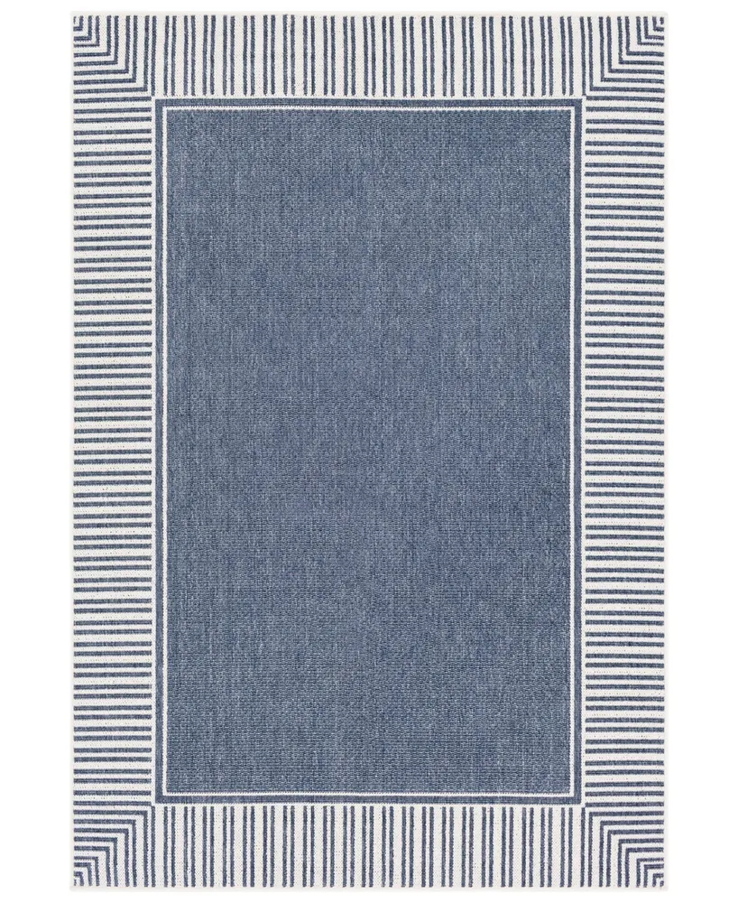 Livabliss Alfresco Alf-9682 Charcoal 2'3" x 4'6" Area Rug, Indoor/Outdoor