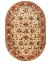 Livabliss Caesar Cae-1001 Camel 8' x 10' Oval Area Rug