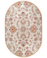 Livabliss Caesar Cae-1029 Blush 6' x 9' Oval Area Rug