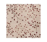 Livabliss Athena Ath-5053 Burgundy 4' Square Area Rug