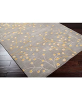Livabliss Athena Ath-5060 Taupe 6' x 9' Oval Area Rug