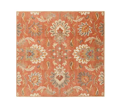 Caesar Cae-1112 Camel 6' Square Area Rug