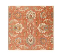 Livabliss Caesar Cae-1112 Camel 6' Square Area Rug