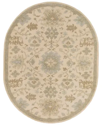 Surya Caesar Cae-1161 Beige 6' x 9' Oval Area Rug