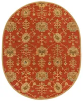 Surya Caesar Cae-1169 Camel 8' x 10' Oval Area Rug